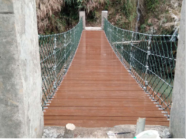 木质吊桥使用时间如何提升？